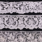 POINT DE GAZE &amp; BRUSSELS MIXED LACE ELEMENTS, 19TH C