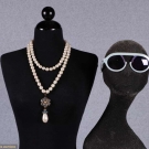CHANEL BAROQUE PEARL NECKLACE &amp; DIOR SUNGLASSES, PARIS, 1960-1980