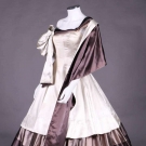 EMILIO SCHUBERTH ATTRIBUTED COUTURE GOWN, ROME, 1955