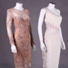 TWO LORENA SARBU INTRICATELY EMBROIDERED DRESSES, NEW YORK, MODERN