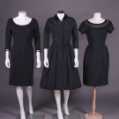 THREE BLACK DRESSES, AMERICA, MID 1950s-1967