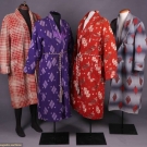 FOUR BEACON BLANKET DRESSING ROBES, AMERICA, 1930-1950s