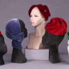 FIVE WHIMSICAL HATS, 1940-1950s