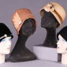 ONE EARLY MR. JOHN &amp; THREE UNLABELED CLOCHE, AMERICA, 1920-1930