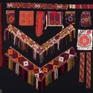 TENT HANGINGS OR DECORATIVE ELEMENTS, UZBEKISTAN, LATE 19TH-EARLY 20TH