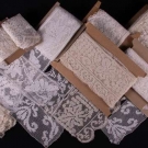 ELEVEN LENGTHS FILET LACE YARDAGE, 1900-1930