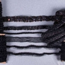 RAFFIA &amp; HORSEHAIR MILLINERY BRAID YARDAGE, ITALY &amp; SWITZERLAND, 1950-1960s