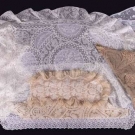EMBROIDERED &amp; LACE HOUSEHOLD &amp; PERSONAL TEXTILES, 1860-1920s