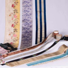ASSORTMENT OF RIBBONS &amp; TRIMS, FRANCE, 1890-1920