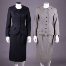TWO IRENE TAILORED SKIRT SUITS, AMERICA, EARLY 1950s