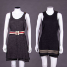 TWO LABELED WOOL BATHING SUITS, AMERICA, 1920s
