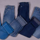 FOUR PAIR SLACKS &amp; BLUE JEANS, AMERICA, 1950s