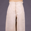 MANS LINEN TROUSERS, 1840s