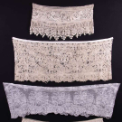 FOUR LACE FLOUNCES, EARLY 20TH C
