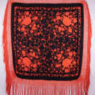 EMBROIDERED CANTON SHAWL, 1920s