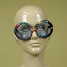 PUCCI PRINT BUG-EYE SUNGLASSES, LATE 1960s