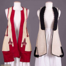 TWO REGIONAL EMBROIDERED WOOL VESTS, GREECE, 19TH-EARLY 20TH C
