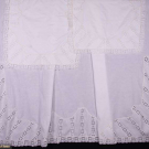 TWO SETS OF BED LINENS, EARLY 20TH C