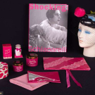 SCHIAPARELLI BOUDOIR ACCESSORIES &amp; SHOCKING! BY DILYS BLUM, 1950s &amp; 2003