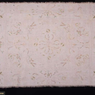 EMBROIDERED &amp; QUILTED COVERLET, PORTUGAL, 18TH C
