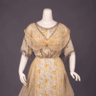 SILK CHINE EVENING DRESS, c. 1914