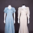 TWO SUMMER PARTY DRESSES, c. 1935