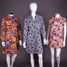 THREE PRINTED KNIT DRESSES, AMERICA, c. 1970