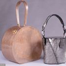 TWO WILARDY BOX BAGS, AMERICA, 1950s