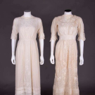 TWO TEA DRESSES, 1909-1912