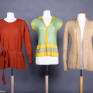 THREE KNIT OR CROCHET GARMENTS, AMERICA, 1920-1925