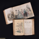 TWO GODEY’S LADY’S BOOKS, PHILADELPHIA, 1837 &amp; 1862