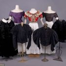 VICTORIAN &amp; EDWARDIAN GOWN ELEMENTS, 1860-1920s