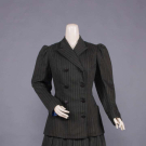 WOOL TWILL LADIES SPORTING ENSEMBLE, LATE 1890s