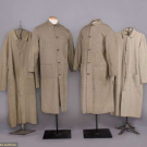 FOUR WORKMAN’S COVERALL COATS, 1940s