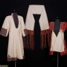 THREE COTTON EMBROIDERED REGIONAL GARMENTS, MID 20TH C