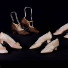 FOUR PAIRS OF EVENING &amp; WEDDING SHOES, AMERICA, 1910-1920s