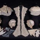 GENEROUS LOT OF LACE ACCESSORIES, 1860-1920s