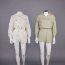 TWO EARLY COTTON PUCCI ENSEMBLES, ITALY. C. 1955