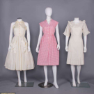 THREE DAY DRESSES, AMERICA, 1950s