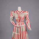 PATRIOTIC FLAG AT-HOME DRESS, AMERICA, c. 1890