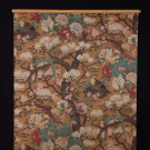 PRINTED CHINOISERIE ROLLER SHADE, ORIGINALLY 1820s