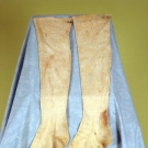 GENT'S LINEN STOCKINGS, AMERICA, 18th-19th C