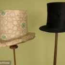 GENT'S HIGH HAT &amp; HATBOX, PARIS, 1830-1860