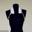 WHITE MATELESSE COTTON COLLAR, EARLY 19th C