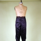 GENT'S BLACK SATIN BREECHES, EARLY 19th C