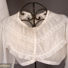 WHITE SUMMER BLOUSE, 1820-1830