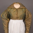 PADDED CHANGEABLE SILK SPENSER, 1830s
