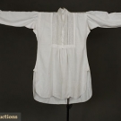 GENT'S EMBROIDERED LINEN SHIRT, c. 1850