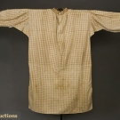 MAN'S WOVEN COTTON WORK SHIRT, 1830-1860