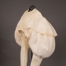 COTTON &amp; EYELET SUMMER CANEZOU, 1830s